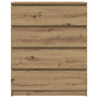 Sideboard Artisan-Eiche 80x35x99 cm Holzwerkstoff