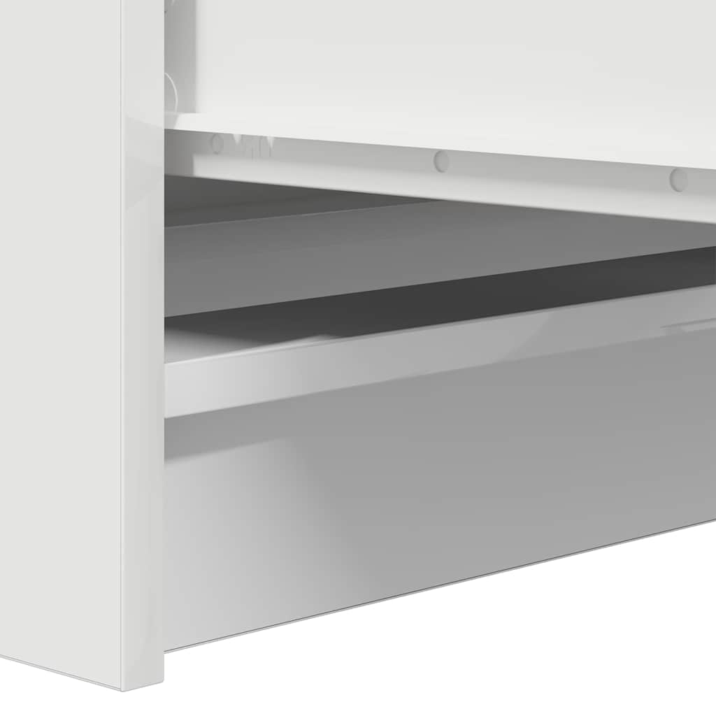 Sideboard Weiß 100x35x99 cm Holzwerkstoff