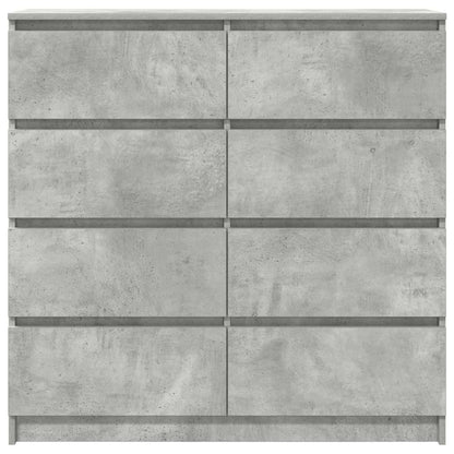Sideboard Betongrau 100x35x99 cm Holzwerkstoff