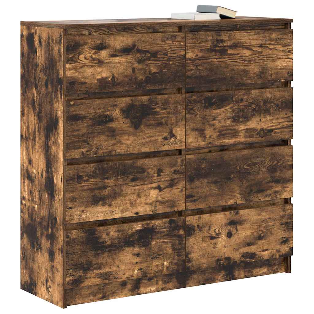 Sideboard Räuchereiche 100x35x99 cm Holzwerkstoff