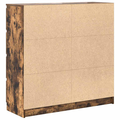 Sideboard Räuchereiche 100x35x99 cm Holzwerkstoff