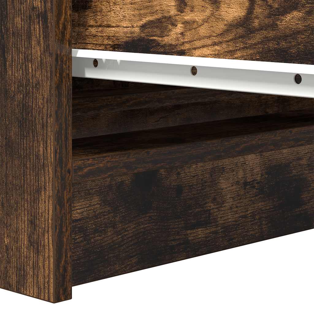 Sideboard Räuchereiche 100x35x99 cm Holzwerkstoff