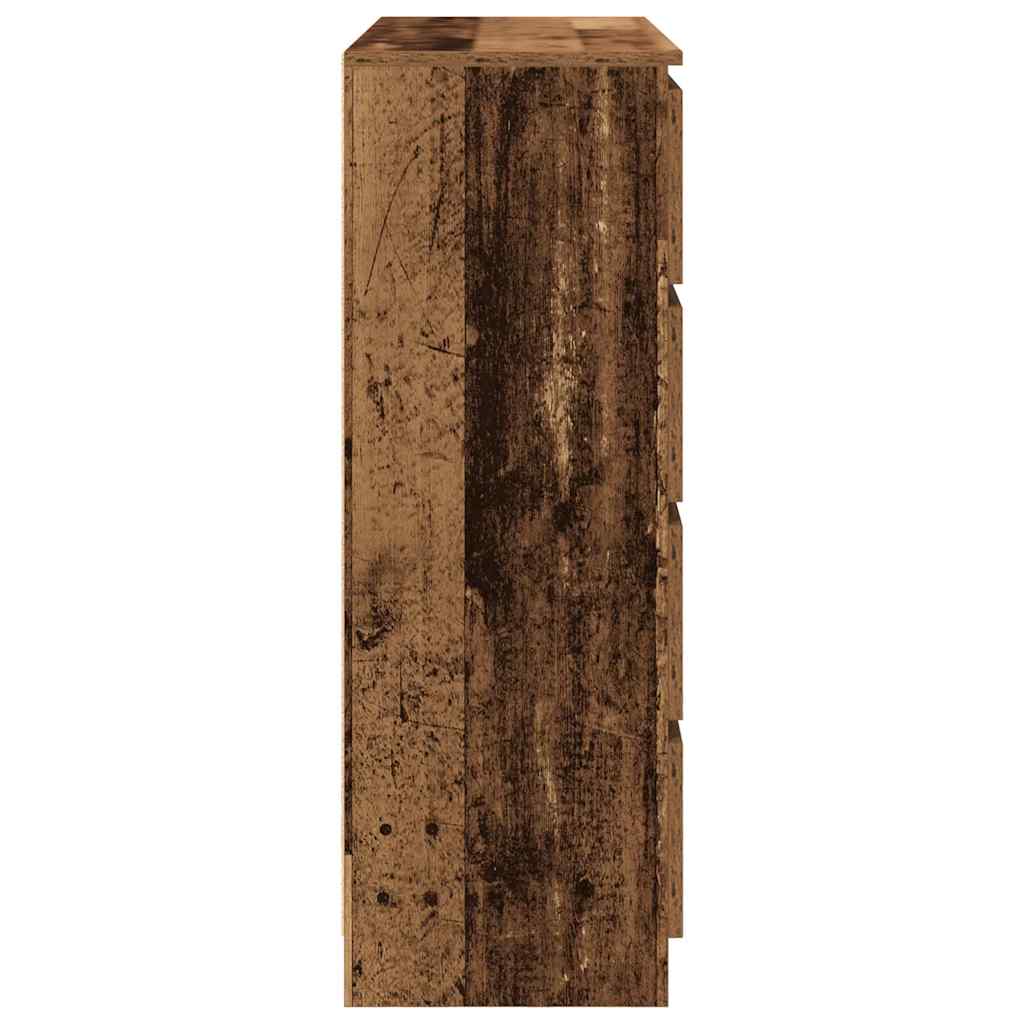 Sideboard Altholz-Optik 100x35x99 cm Holzwerkstoff