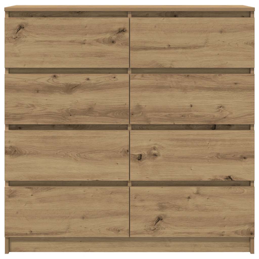Sideboard Artisan-Eiche 100x35x99 cm Holzwerkstoff