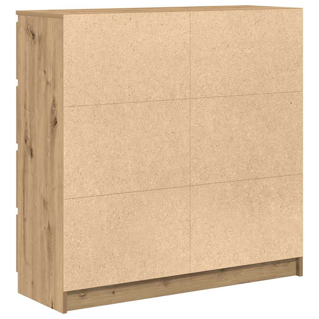 Sideboard Artisan-Eiche 100x35x99 cm Holzwerkstoff