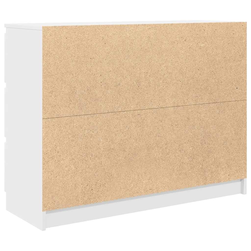 Sideboard Weiß 100x35x76 cm Holzwerkstoff