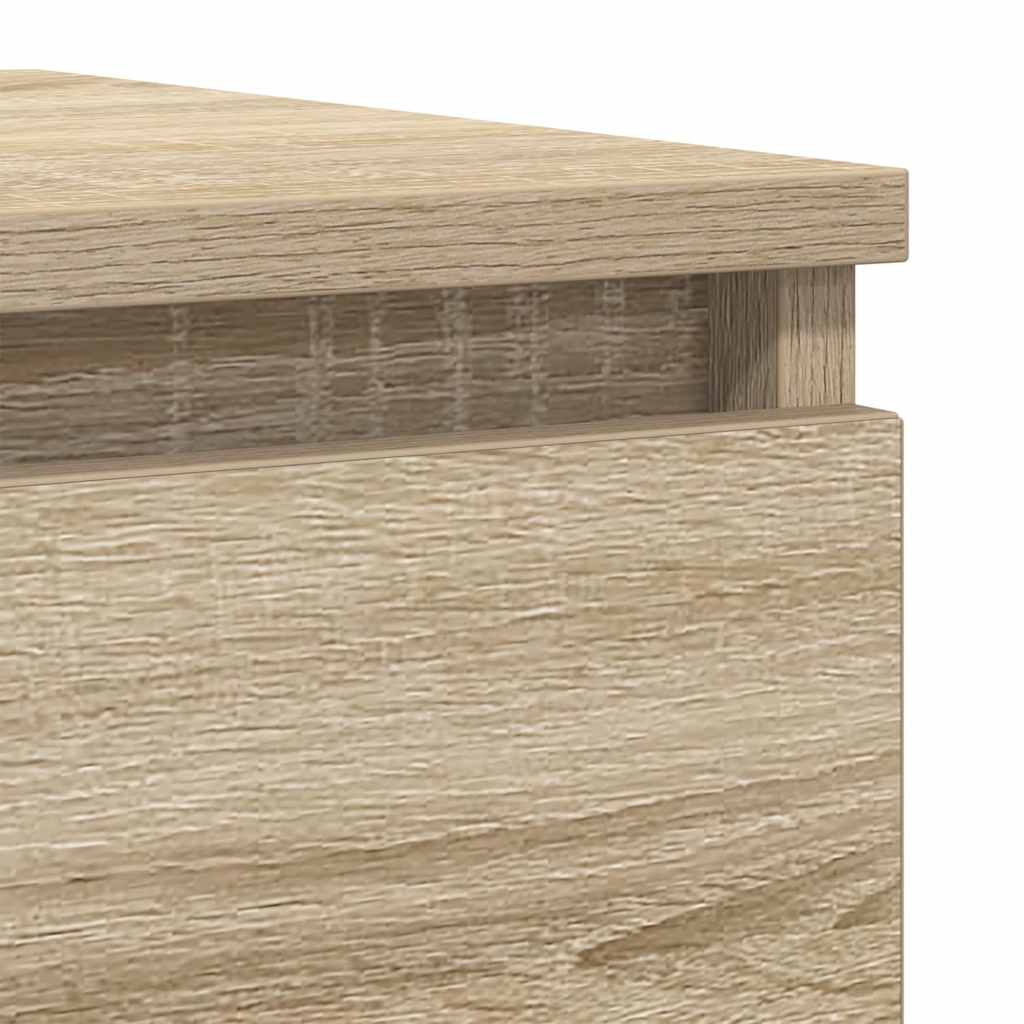 Sideboard Sonoma-Eiche 100x35x76 cm Holzwerkstoff