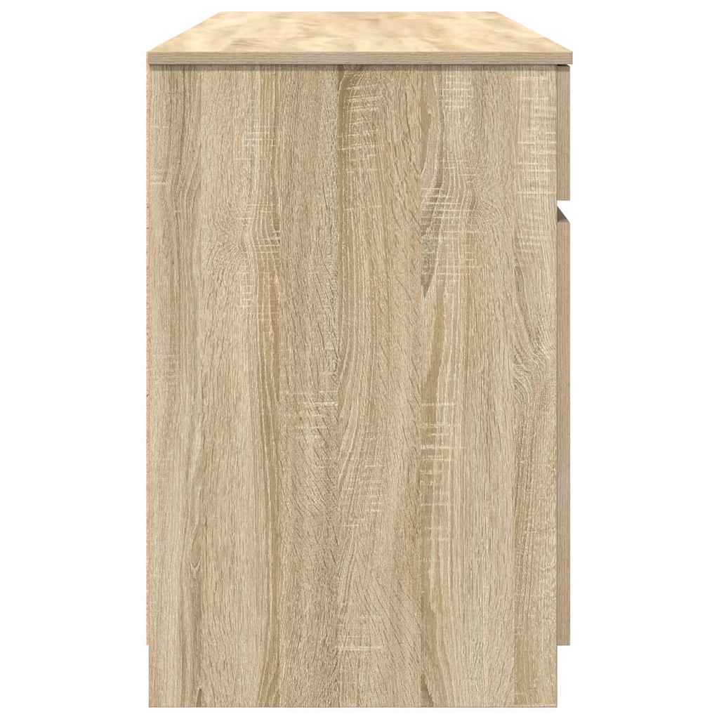 Schreibtisch Sonoma-Eiche Holzwerkstoff 140 x 49 x 76 cm