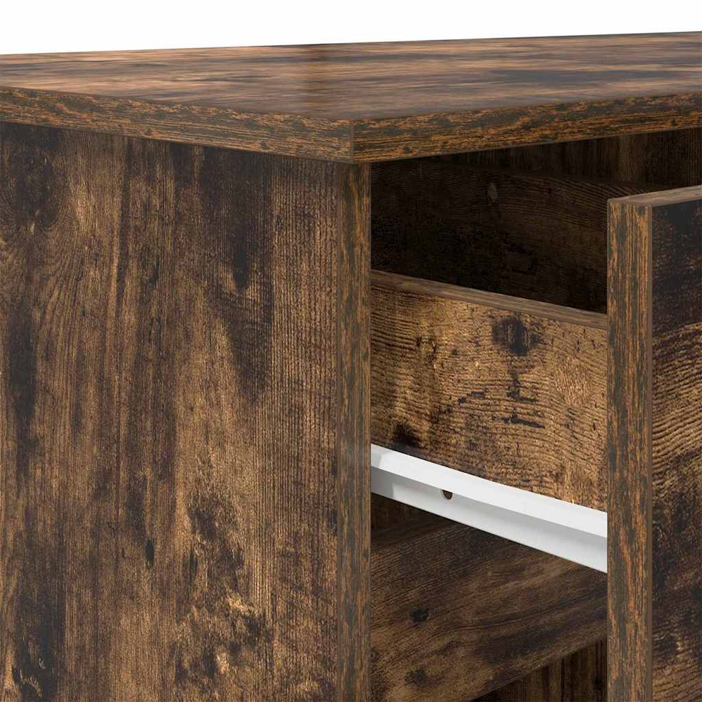 Schreibtisch Räuchereiche Holzwerkstoff 140 x 49 x 76 cm