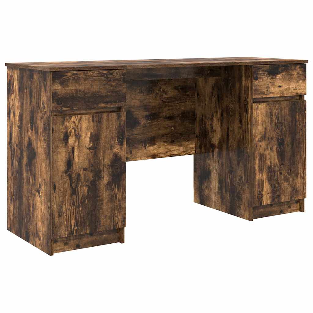 Schreibtisch Räuchereiche Holzwerkstoff 140 x 49 x 76 cm
