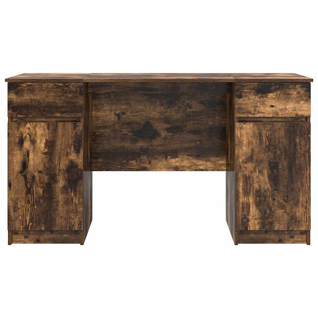 Schreibtisch Räuchereiche Holzwerkstoff 140 x 49 x 76 cm