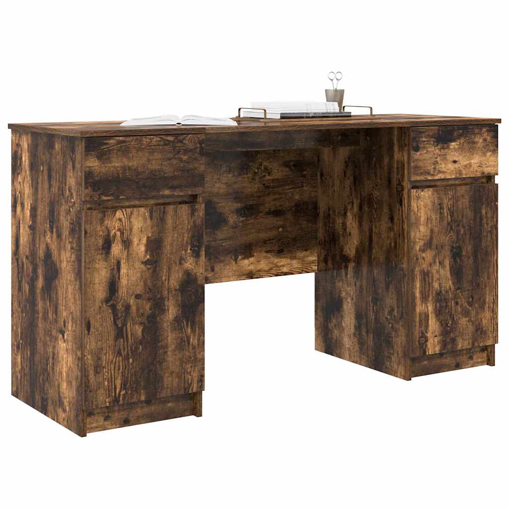 Schreibtisch Räuchereiche Holzwerkstoff 140 x 49 x 76 cm