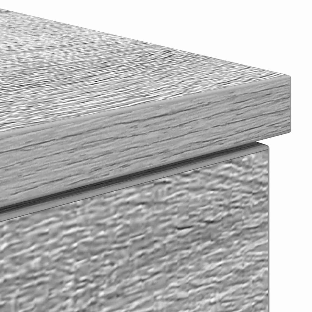 Schreibtisch Grau Sonoma Holzwerkstoff 140 x 49 x 76 cm