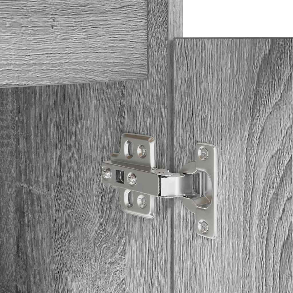 Schreibtisch Grau Sonoma Holzwerkstoff 140 x 49 x 76 cm