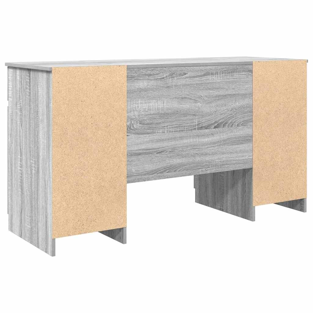Schreibtisch Grau Sonoma Holzwerkstoff 140 x 49 x 76 cm
