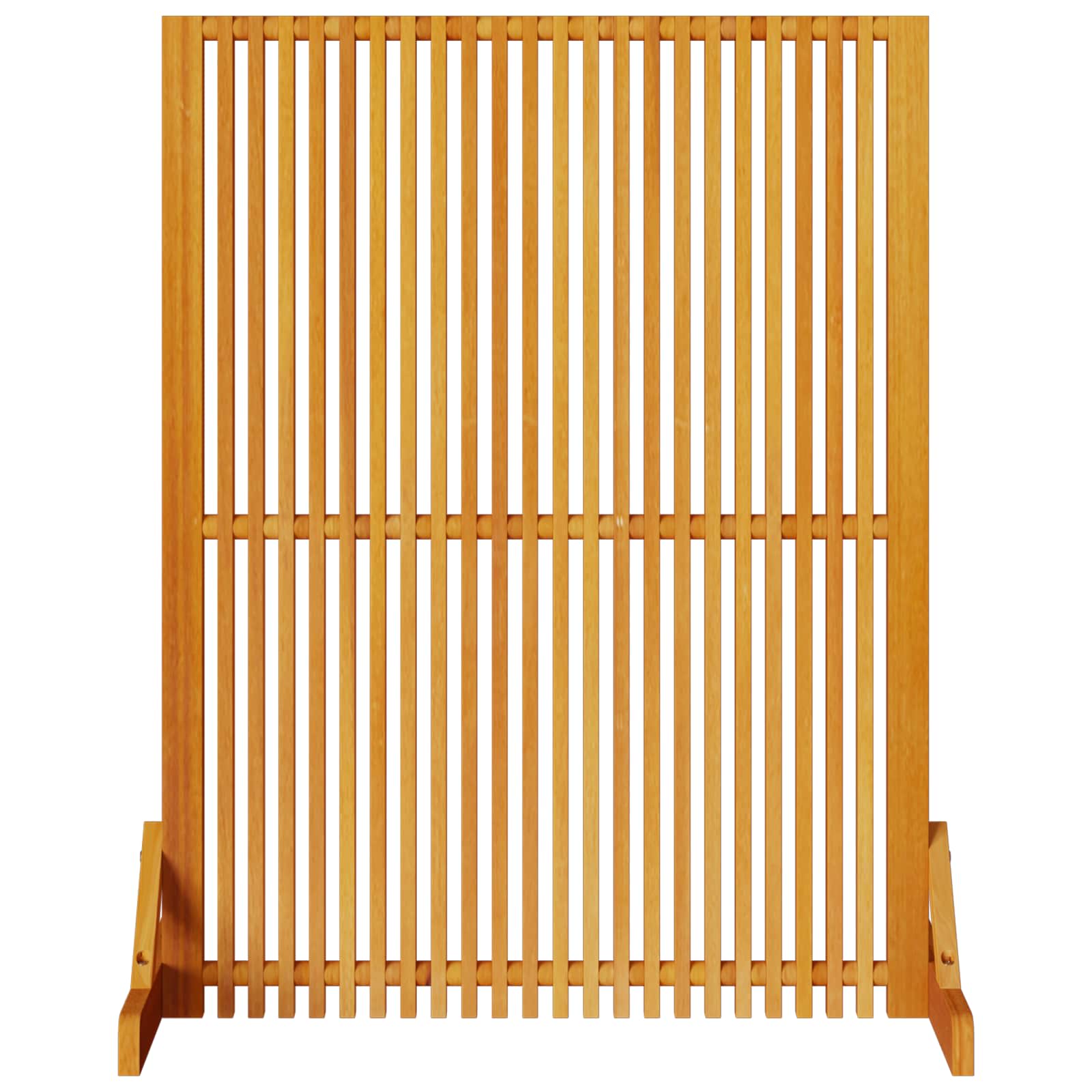 Sichtschutz Braun 79,5 x 50 x 110 cm Massivholz Akazie