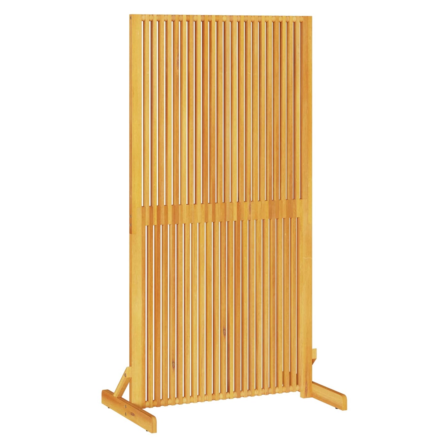 Sichtschutz Braun 79,5 x 50 x 150 cm Massivholz Akazie
