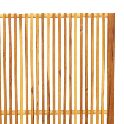 Sichtschutz Innen/Außen 180,5 cm Massivholz Akazie