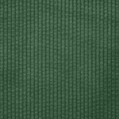 2er-Sofa mit Chaiselongue L-Form Dunkelgrün 125 cm Leinen