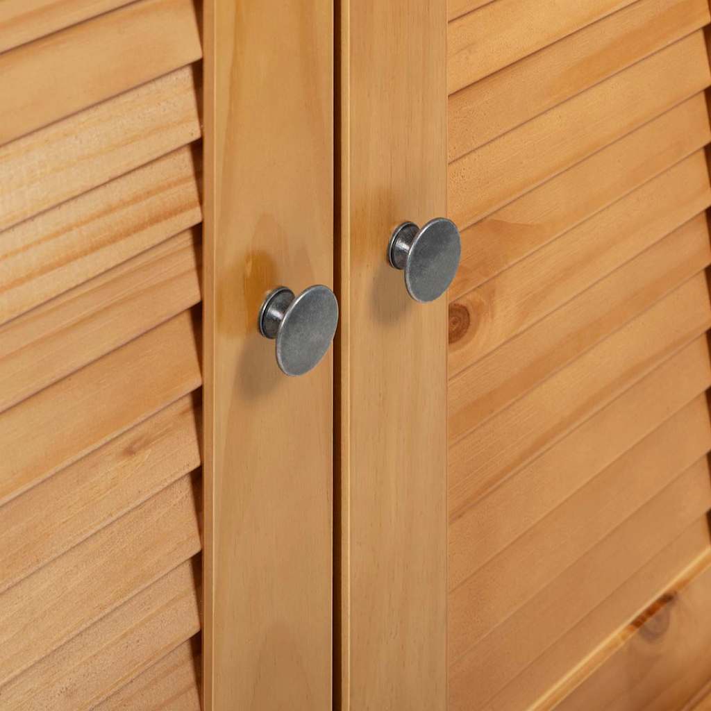 Badezimmermöbel Set mit Regal 2 pcs Braun 67,5 x 34 x 80 cm