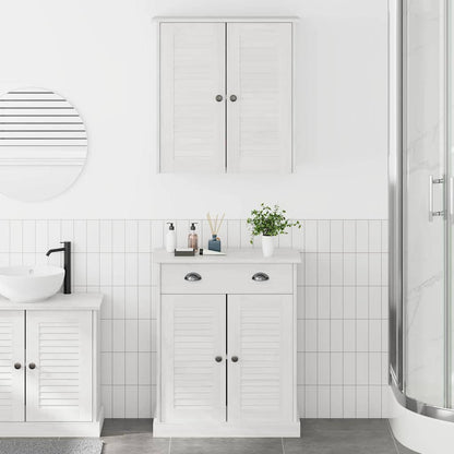 Badezimmermöbel-Set VIGO 2 stk. Weiß und Antikweiß