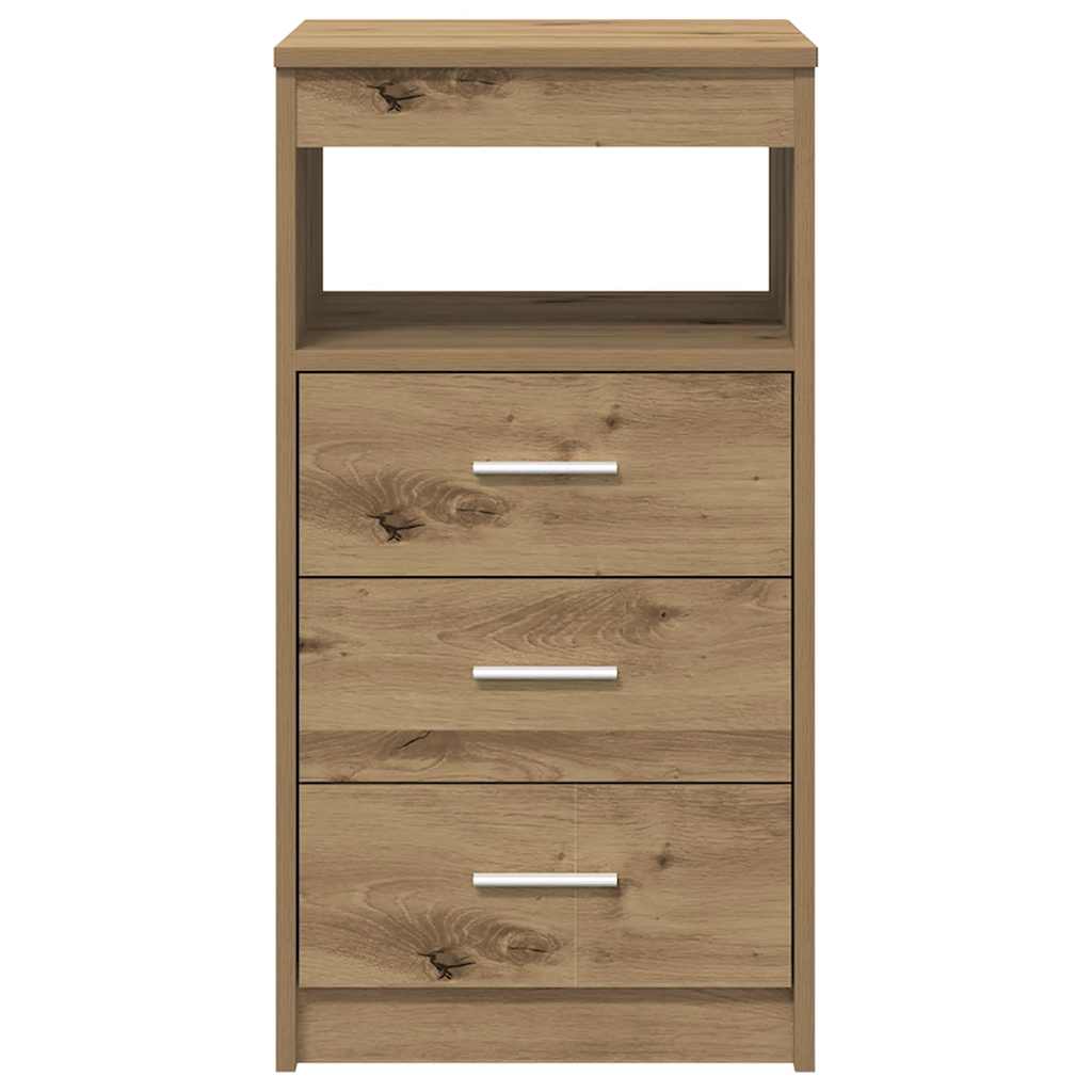 Schreibtisch mit Schrank Artisan Oak Engineered Wood
