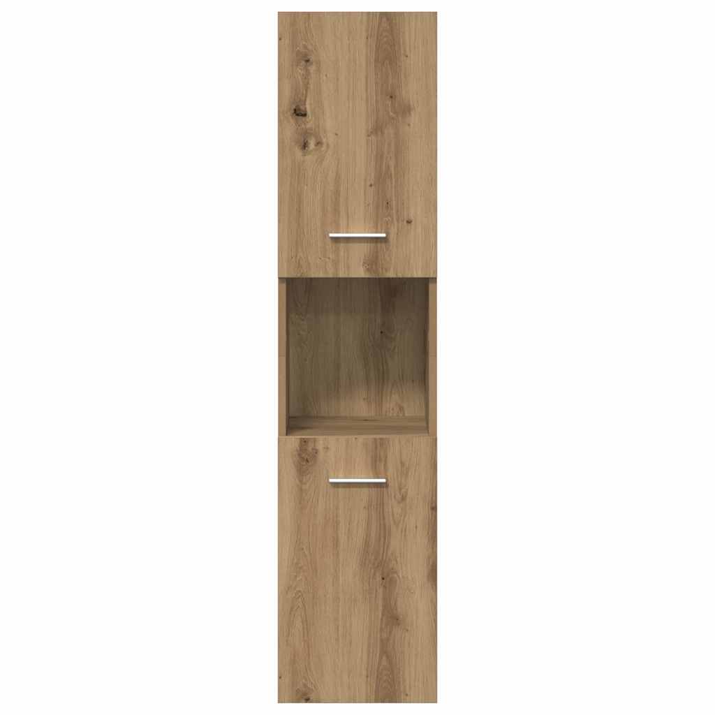 3-tlg. Badmöbel-Set Artisan-Eiche Holzwerkstoff