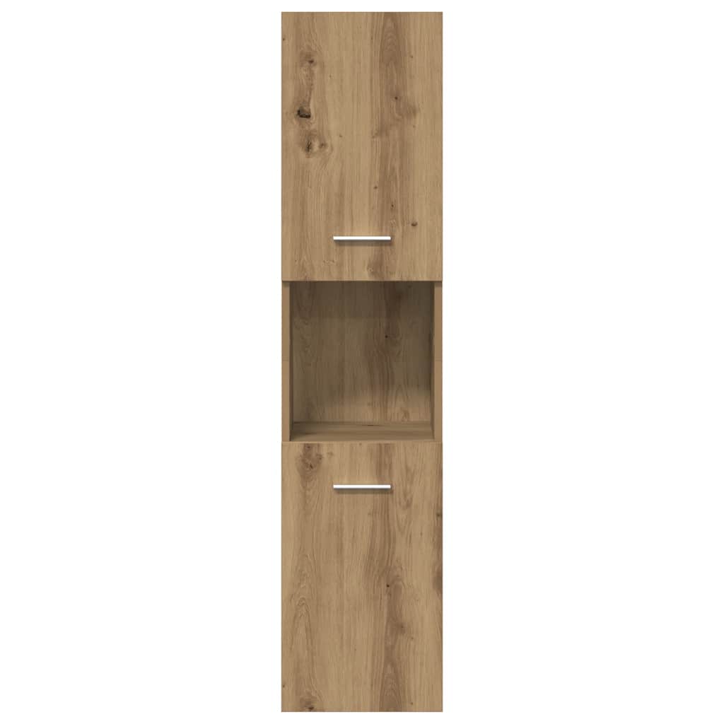 4-tlg. Badmöbel-Set Artisan-Eiche Holzwerkstoff