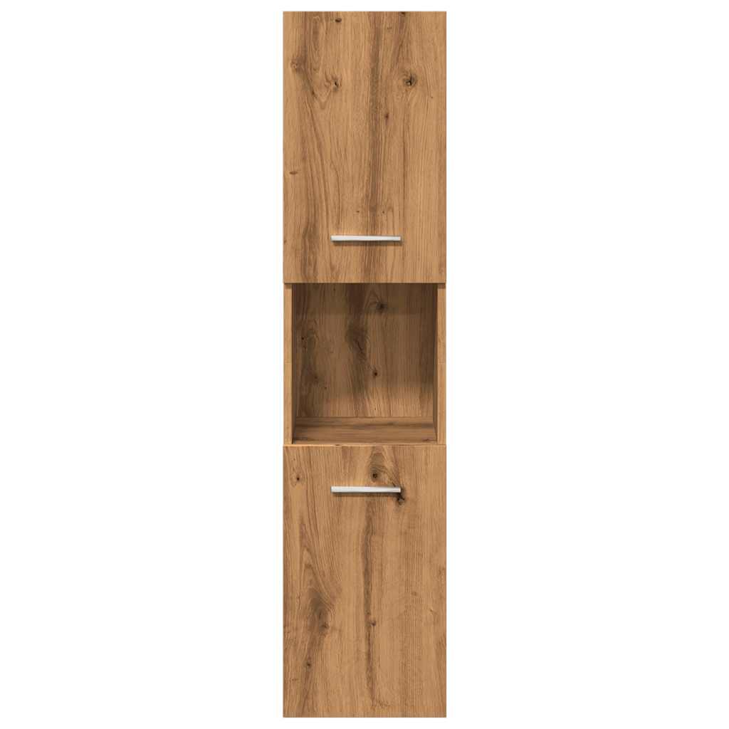 4-tlg. Badmöbel-Set Artisan-Eiche Holzwerkstoff
