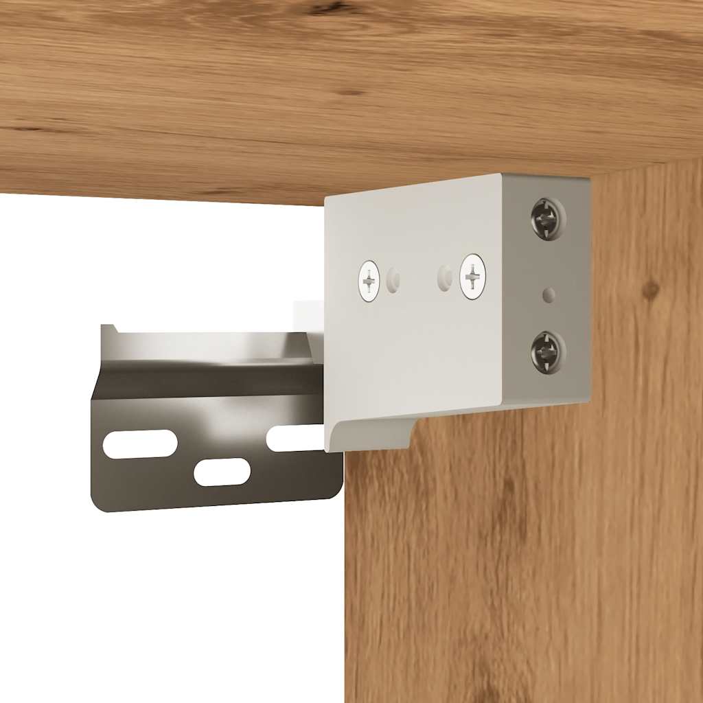 4-tlg. Badmöbel-Set Artisan-Eiche Holzwerkstoff