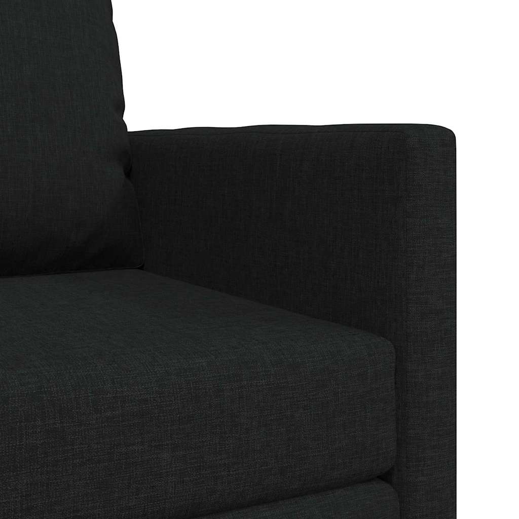 Schlafsofa Schwarz 74 x 77 x 81 cm Stoff