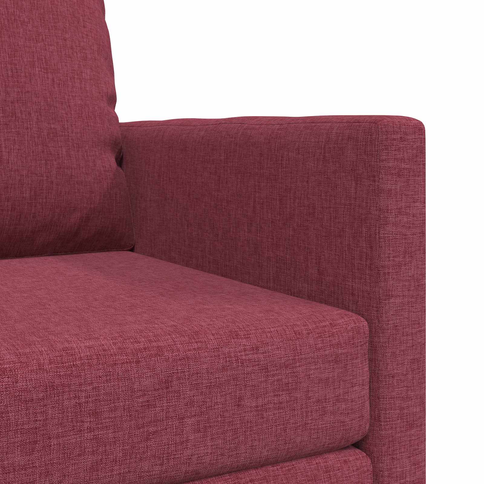 Schlafsofa Weinrot 74 x 77 x 81 cm Stoff