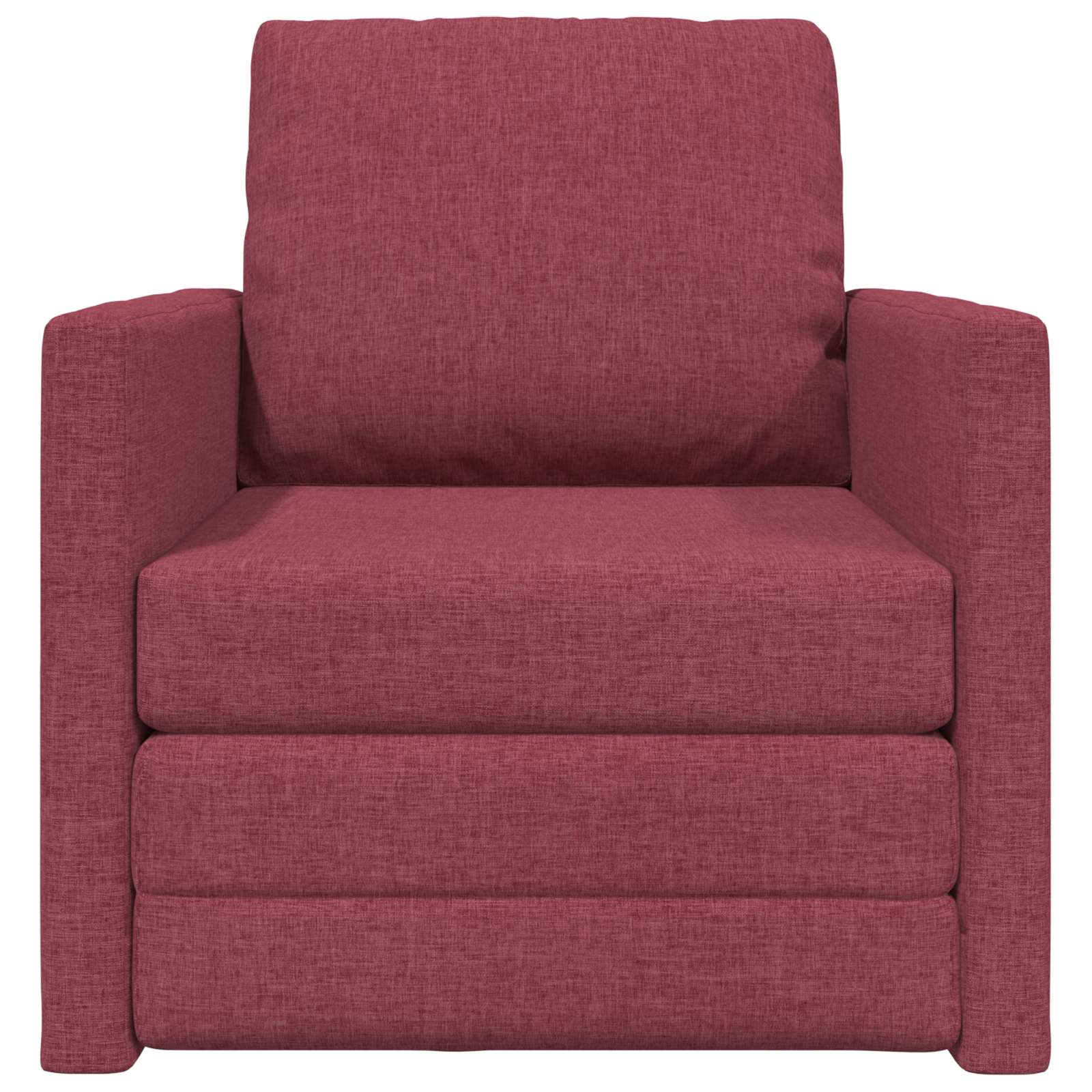 Schlafsofa Weinrot 74 x 77 x 81 cm Stoff