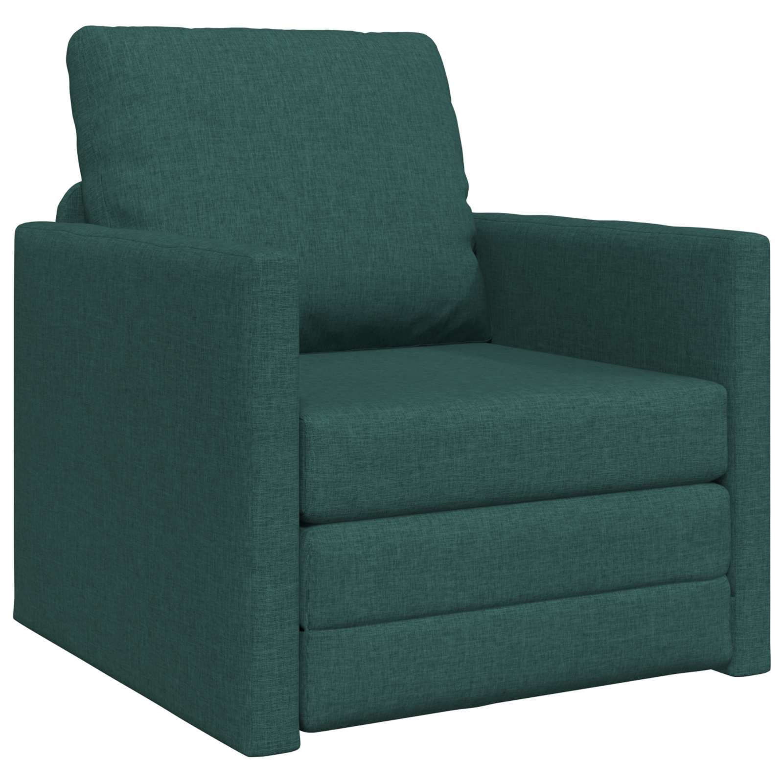 Schlafsofa Dunkelgrün 74 x 77 x 81 cm Stoff