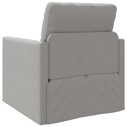 Schlafsofa Wolkengrau 74 x 77 x 81 cm Stoff