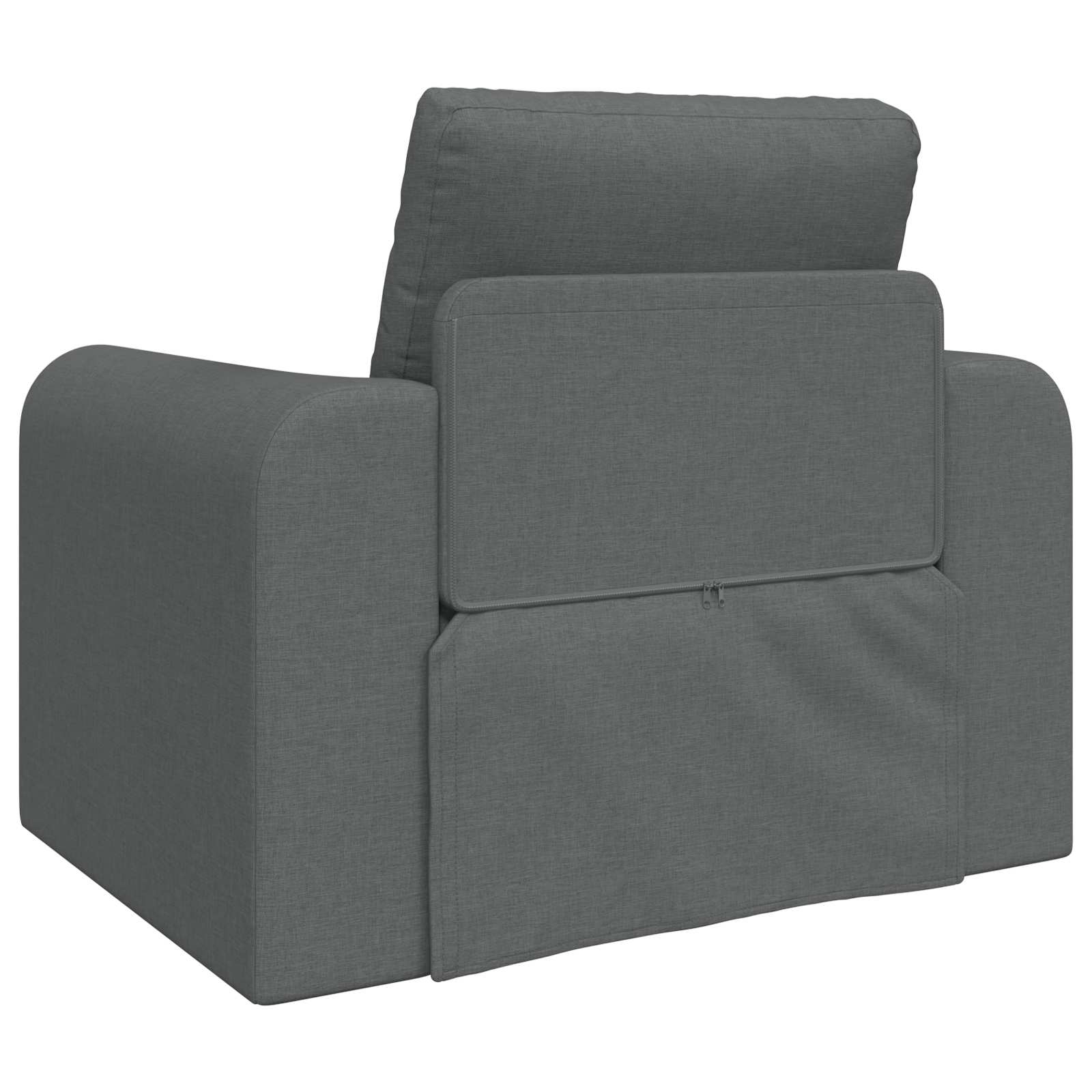Schlafsofa Dunkelgrau 98 x 71 x 83 cm Stoff