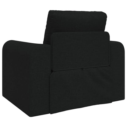 Schlafsofa Schwarz 98 x 71 x 83 cm Stoff