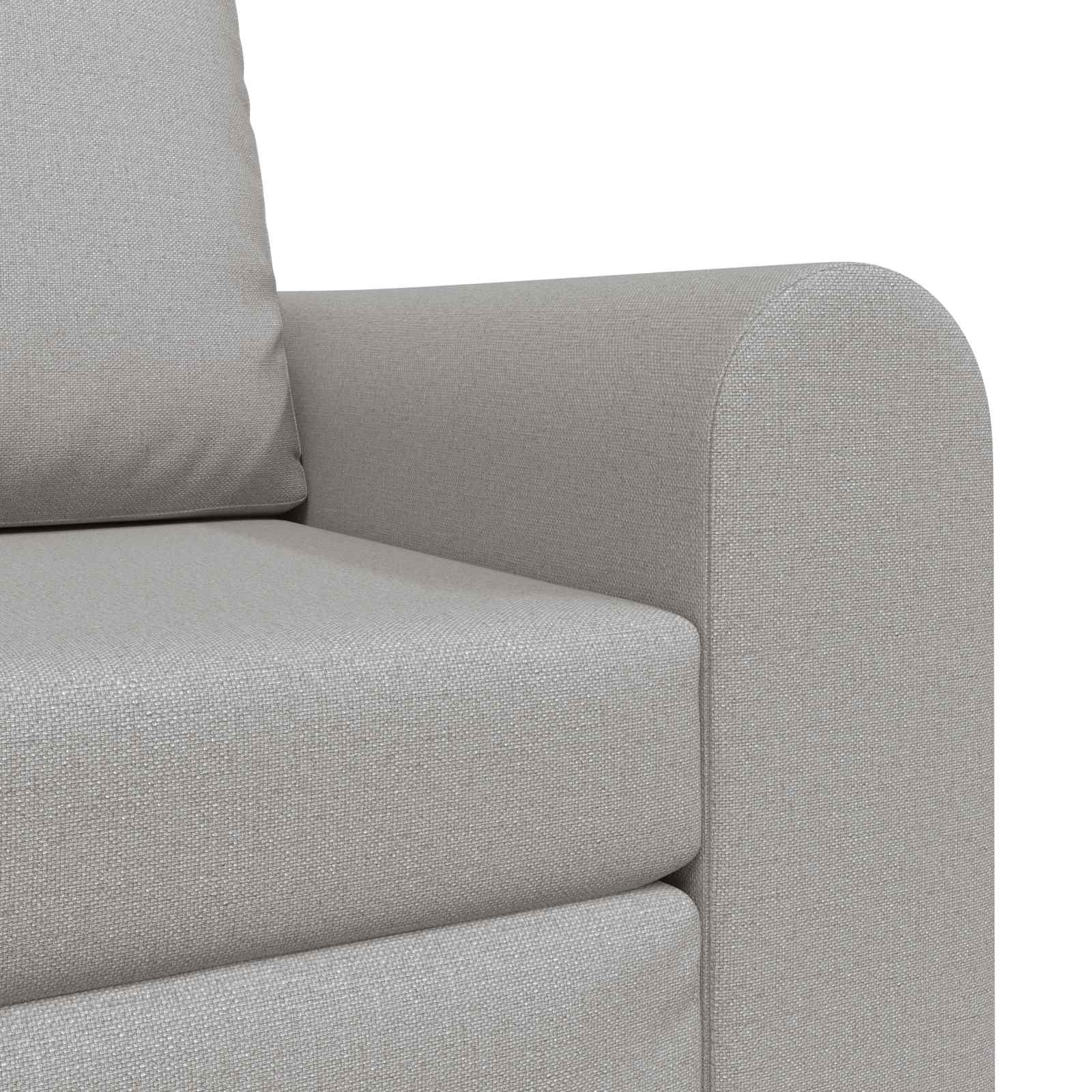 Schlafsofa Wolkengrau 98 x 71 x 83 cm Stoff