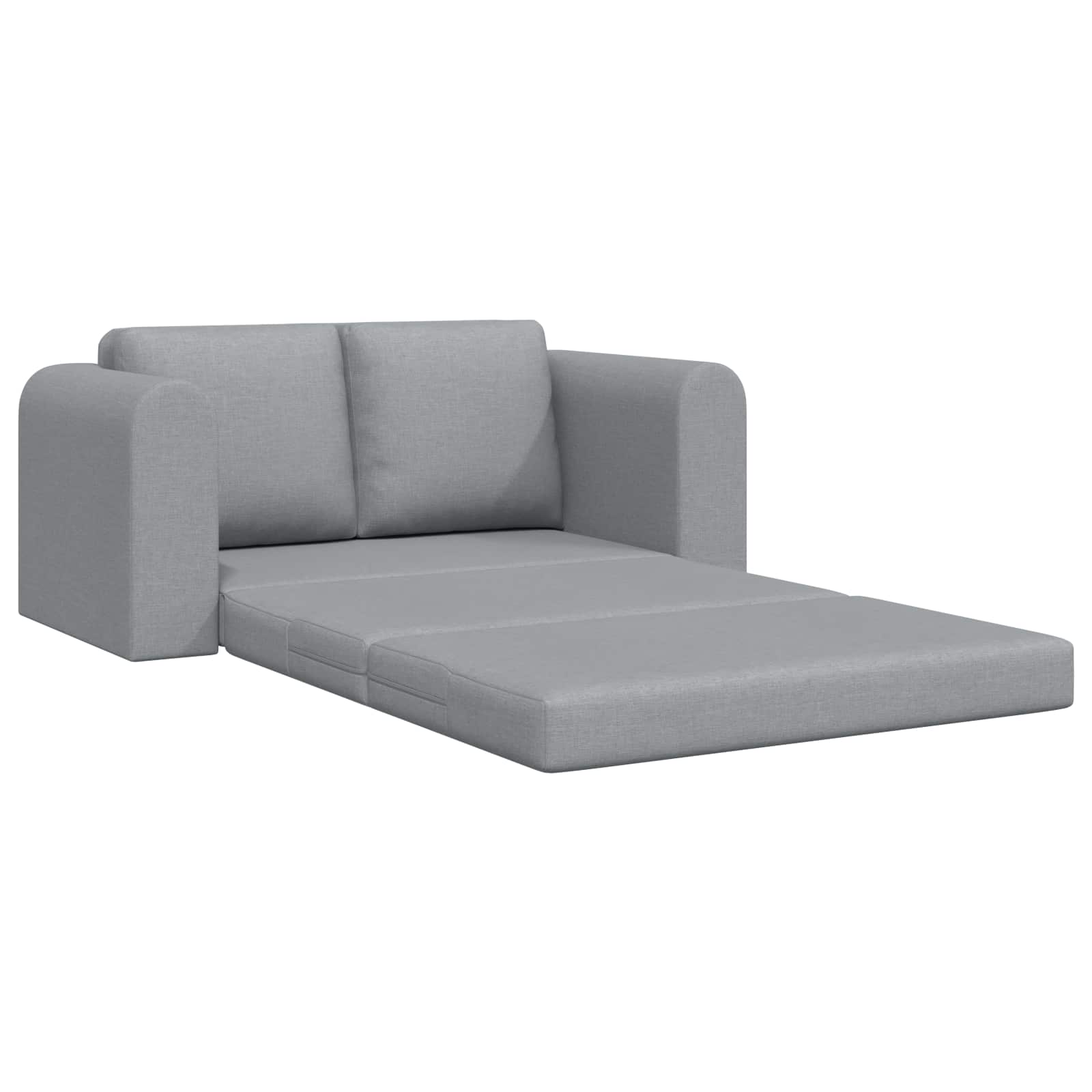 Schlafsofa 60cm Hellgrau Stoff