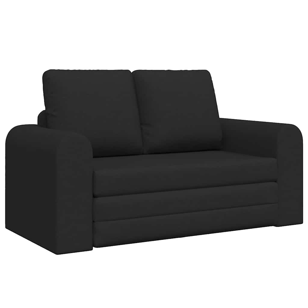 Schlafsofa 60cm Schwarz Stoff