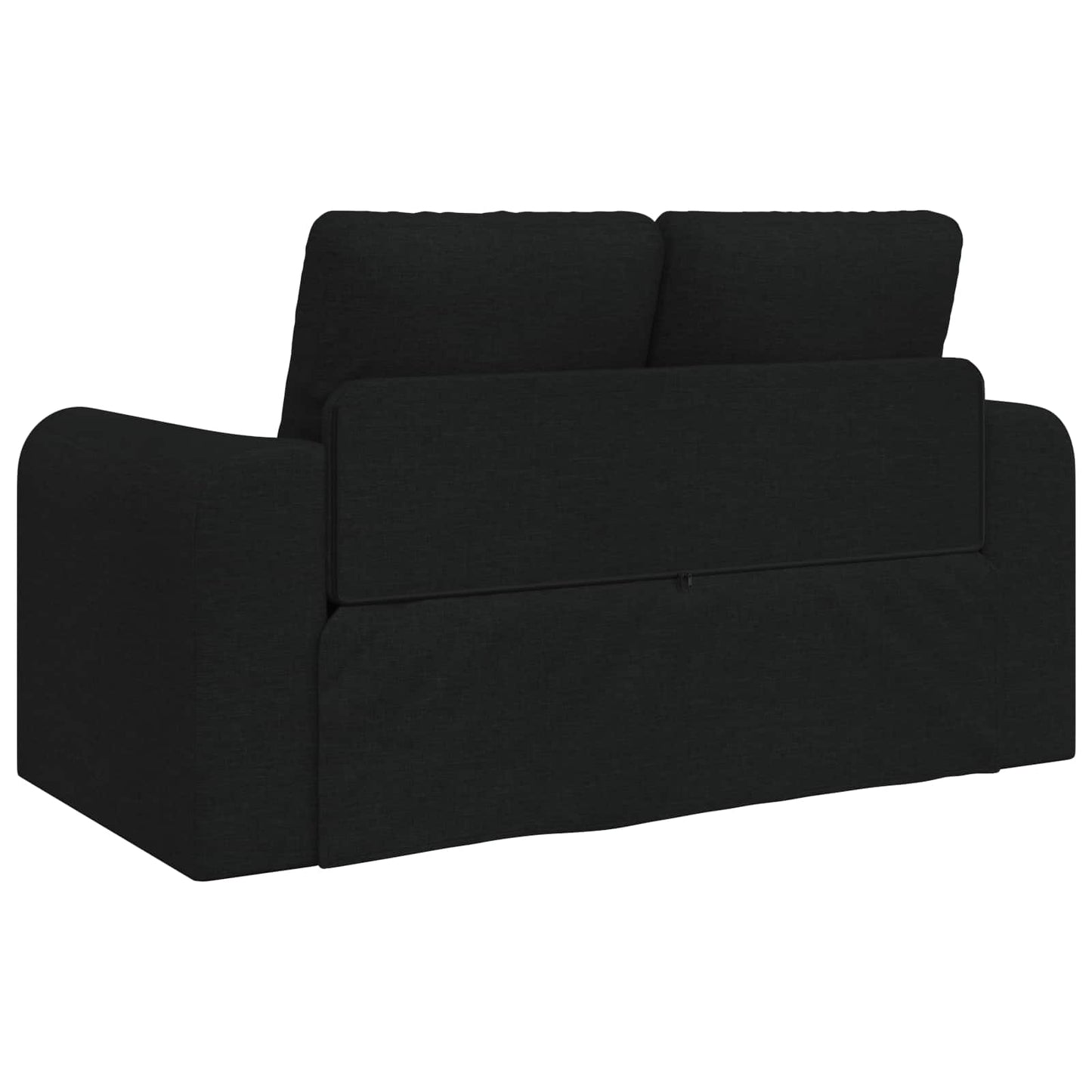 Schlafsofa 60cm Schwarz Stoff