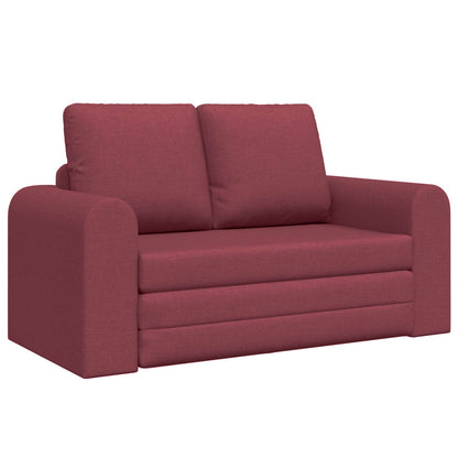 Schlafsofa 60cm Weinrot Stoff