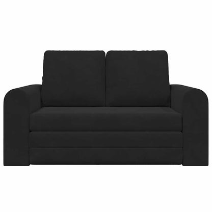 Schlafsofa Schwarz 148 x 71 x 83 cm Samt