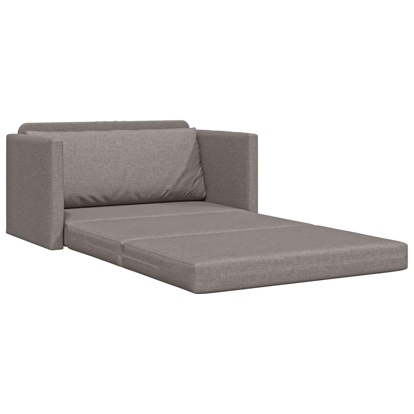 Schlafsofa 110cm Taupe Stoff