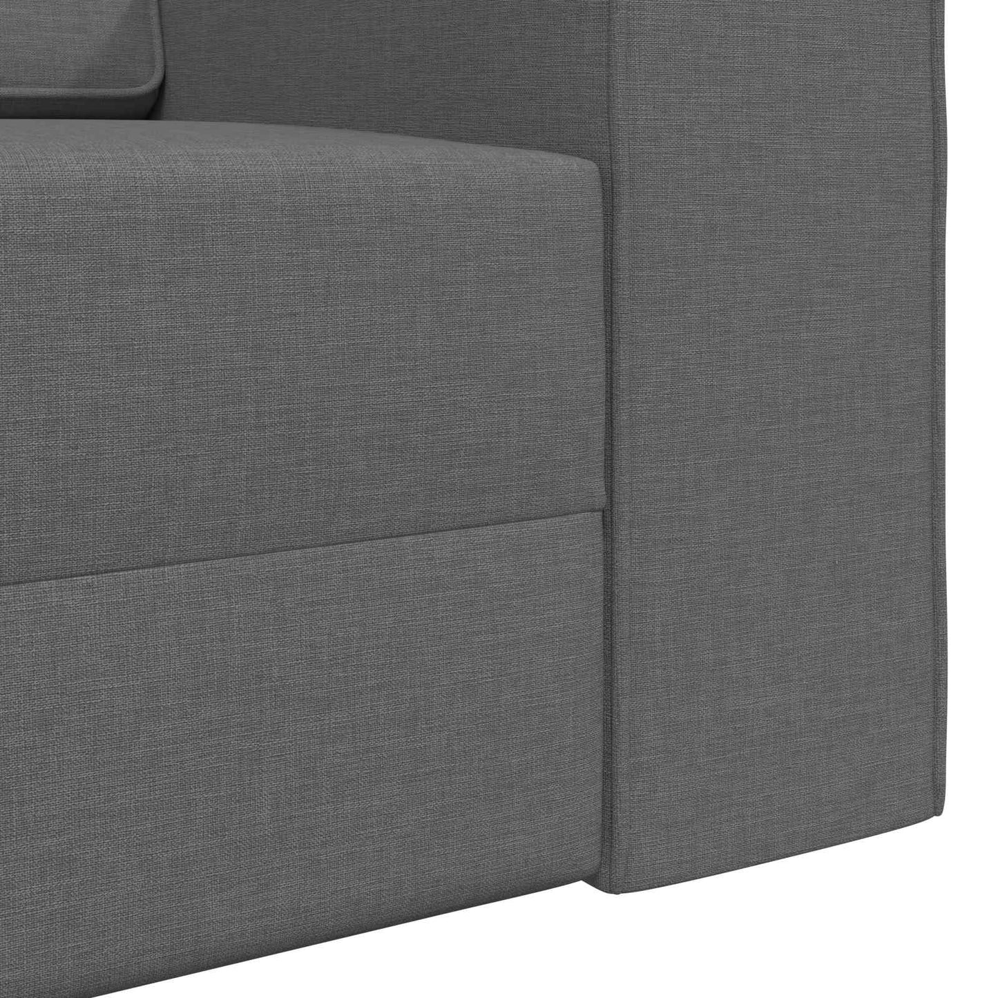 Schlafsofa Dunkelgrau 245 x 78 x 77 cm Stoff