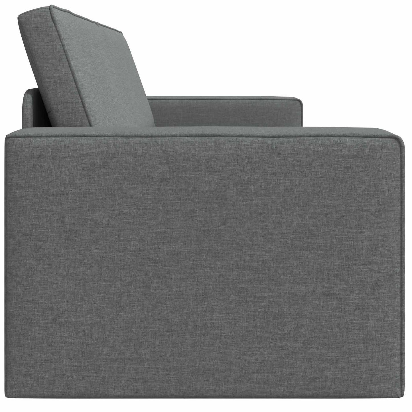Schlafsofa Dunkelgrau 245 x 78 x 77 cm Stoff