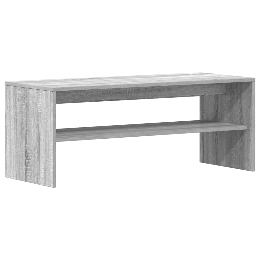 Meuble TV gris Sonoma 100x40x40 cm en bois