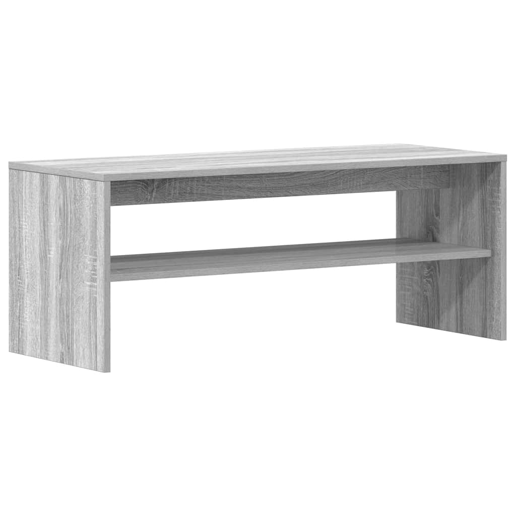 Meuble TV gris Sonoma 100x40x40 cm en bois