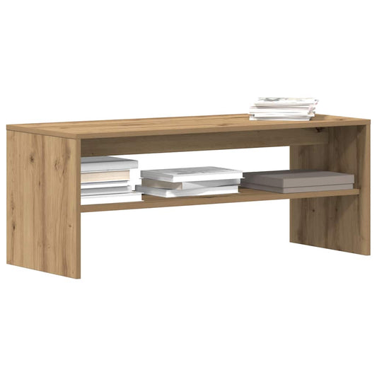TV shelf Artisan oak 100x40x40 cm wood material