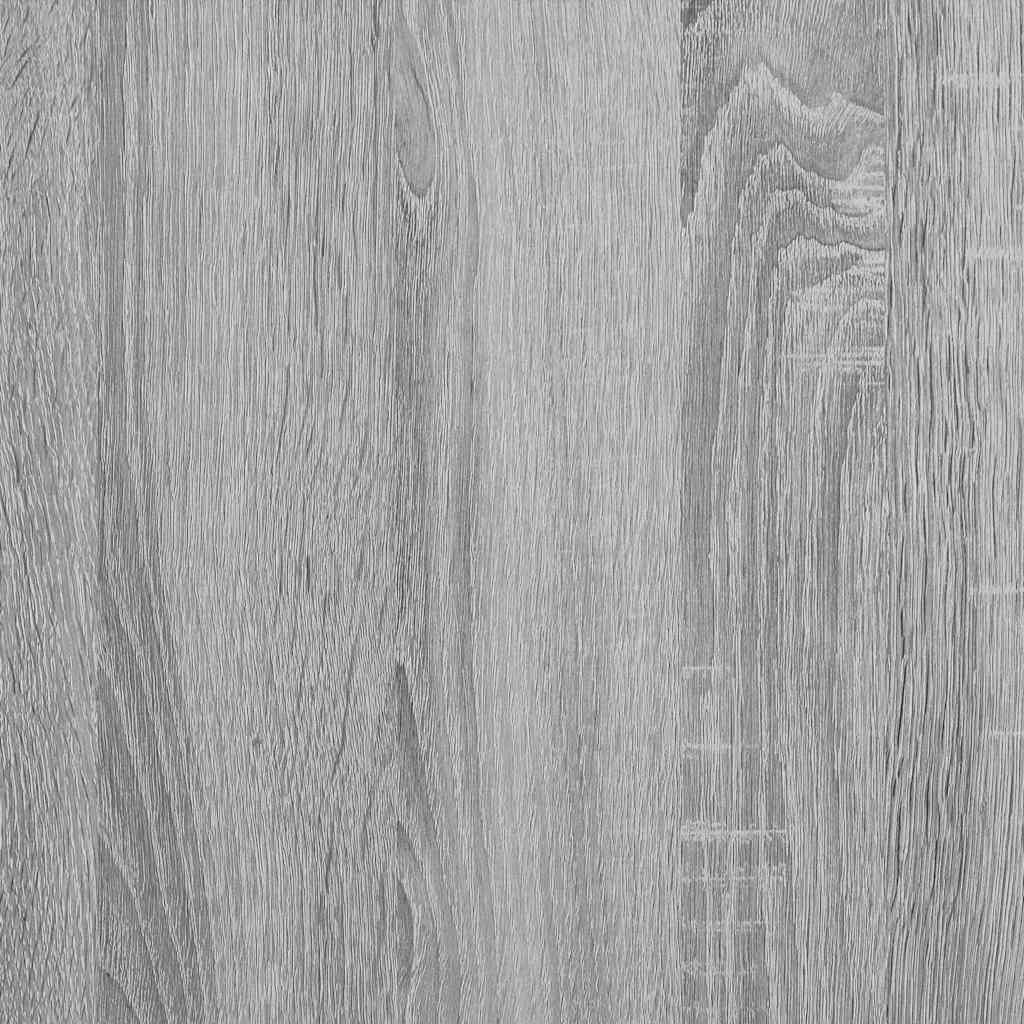 Waschmaschinenschrank Grau Sonoma 64x24x190 cm Holzwerkstoff